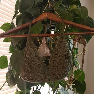 Army green Victoria's Secret bralette